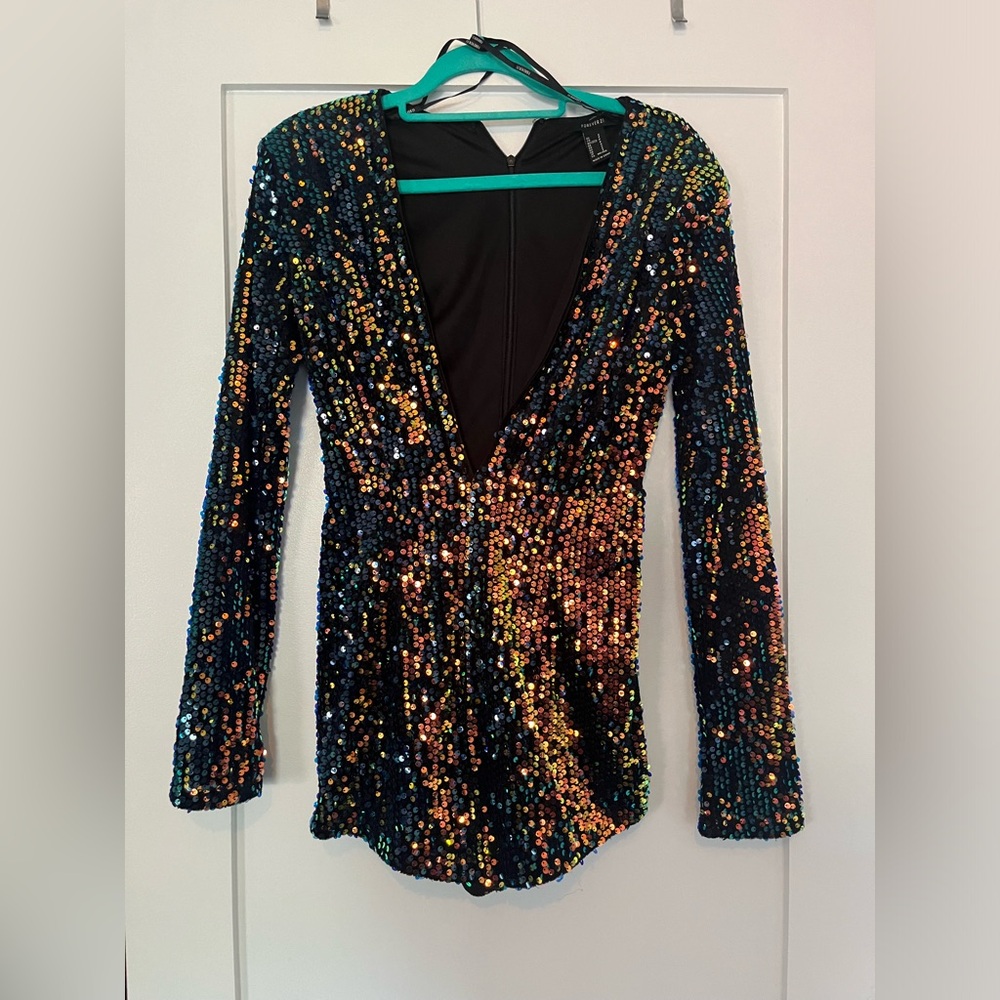 Forever 21 Sequin Romper